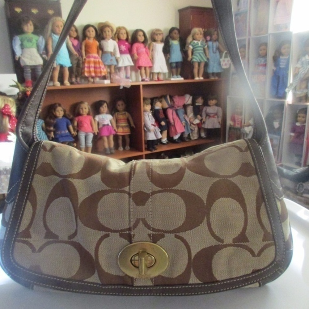 COACH 11257 ergo brown signature c hobo bag vintage y2k rare - Picture 16 of 16